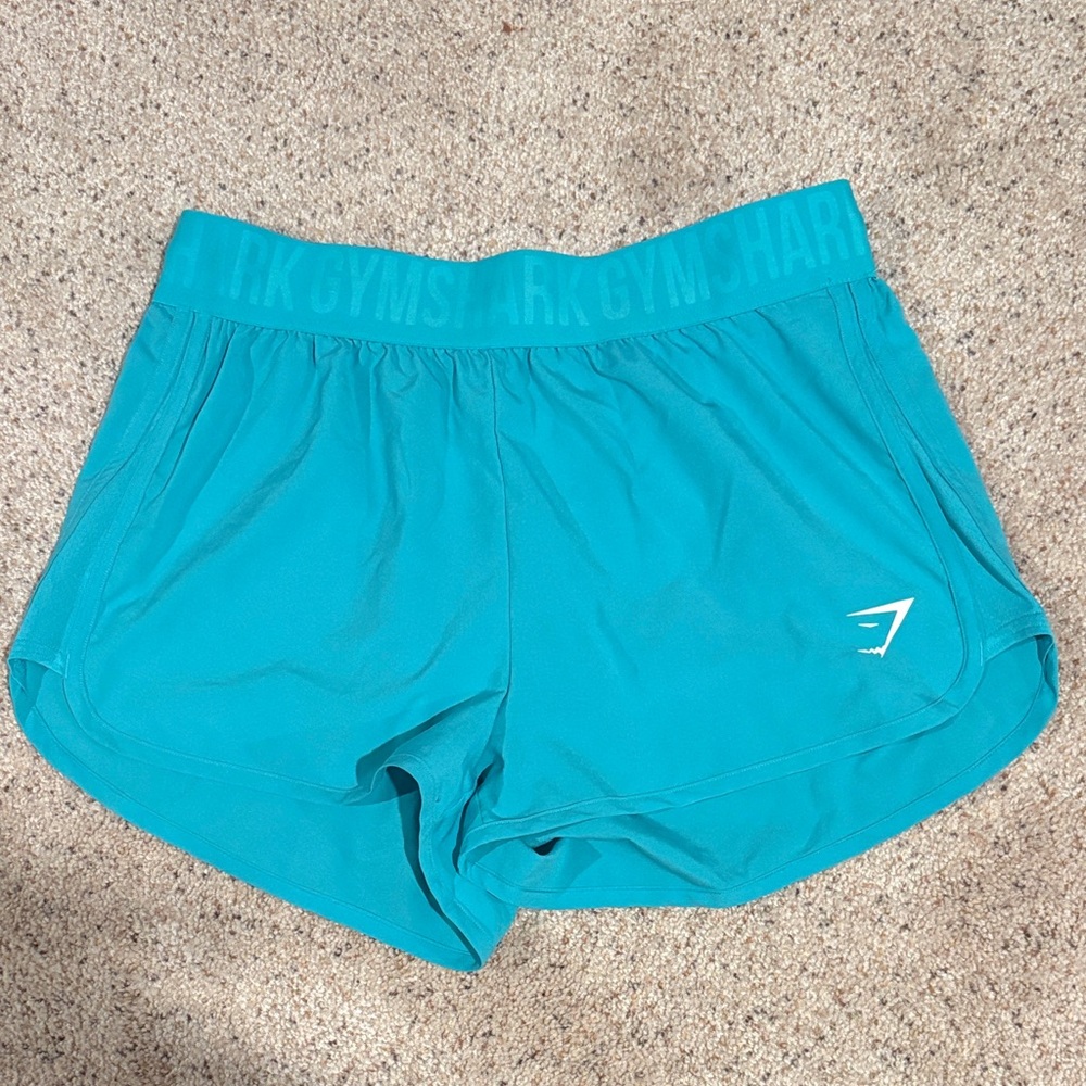 Gymshark Women's Vibrant Blue Athletic Shorts